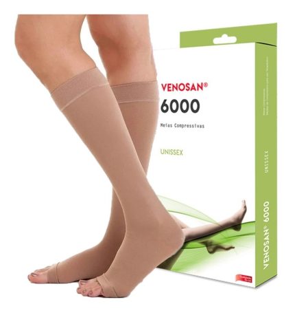 Meia De Compressão 20-30 Panturrilha 3/4  Todos os tamanhos