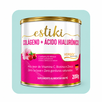 Colágeno com Ácido Hialurônico