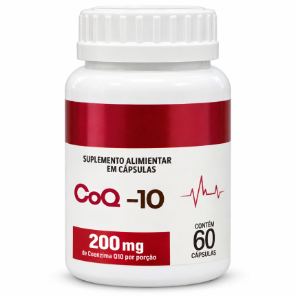 Coenzima Q10 200 mg – 60 Cápsulas