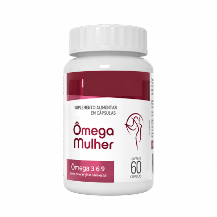 Ômega Mulher 3-6-9 – 60 Cápsulas