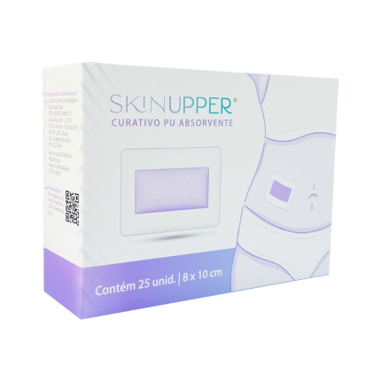Curativo PU Absorvente SkinUpper 8 × 10 cm